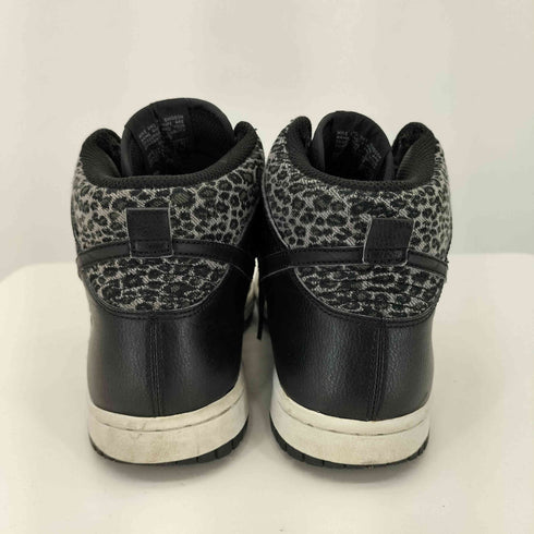 ナイキ NIKE GS Dunk High レオパード ハイカットスニーカー レディース JPN:24