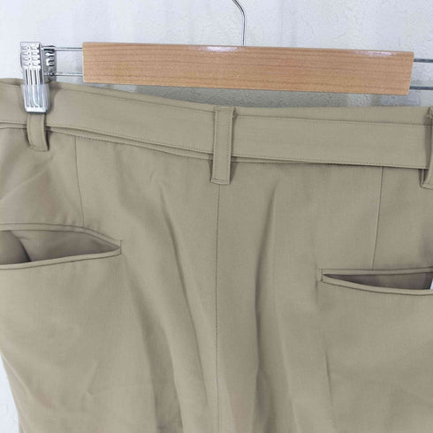 インヘリット INHERIT ストレッチタックワイドパンツ メンズ L