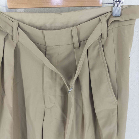 インヘリット INHERIT ストレッチタックワイドパンツ メンズ L