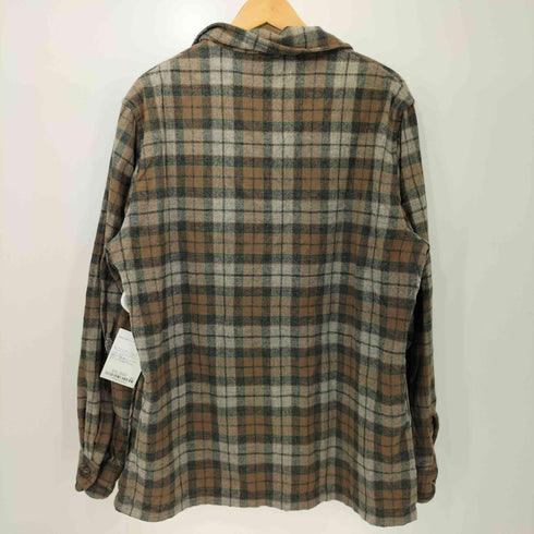 ペンドルトン PENDLETON 50s バスケットボタン ウール テーラードジャケット アンコンジャケット メンズ import:L
