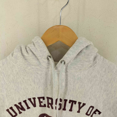 チャンピオン Champion 00S 三段プリント Reverse Weave Sweat Hoodie メンズ M