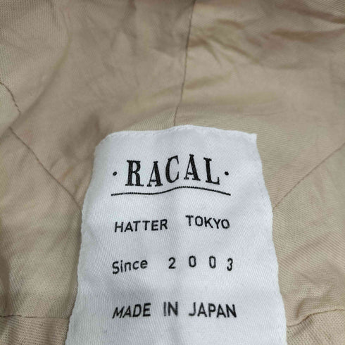 ラカル RACAL 8panel Casquette Cotton Gabardine キャスケット メンズ L