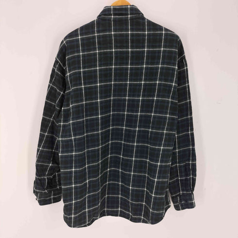 バレンシアガ BALENCIAGA フランネルチェックシャツ メンズ 37