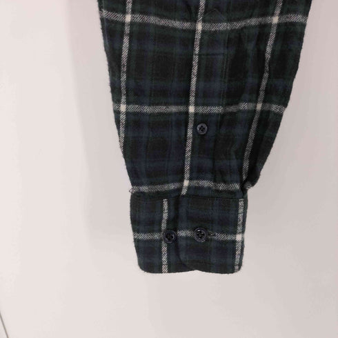 バレンシアガ BALENCIAGA フランネルチェックシャツ メンズ 37