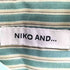 ニコアンド niko and... カラミストライプシャツ メンズ JPN:L