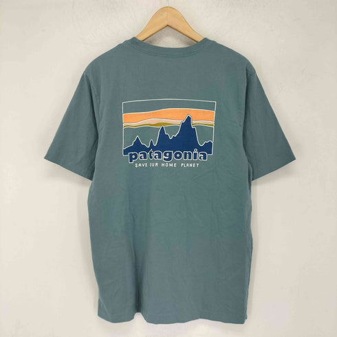 パタゴニア patagonia 26SS ロゴプリント クルーネック 半袖 Tシャツ メンズ import:S