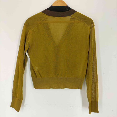 ビューティーアンドユースユナイテッドアローズ BEAUTY & YOUTH UNITED ARROWS シアー カラーブロック カーディガン レディース
