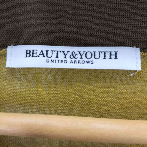 ビューティーアンドユースユナイテッドアローズ BEAUTY & YOUTH UNITED ARROWS シアー カラーブロック カーディガン レディース