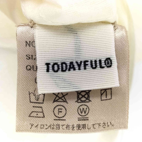 トゥデイフル TODAYFUL ボリュームスリーブオーガンジーブラウス レディース FREE