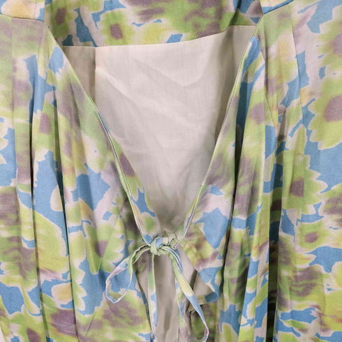 メゾンスペシャル MAISON SPECIAL Gradation Floral Pattern Wrap Dress レディース FREE