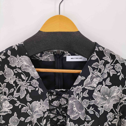 メルトザレディ Melt the lady lower jacquard long dress レディース FREE