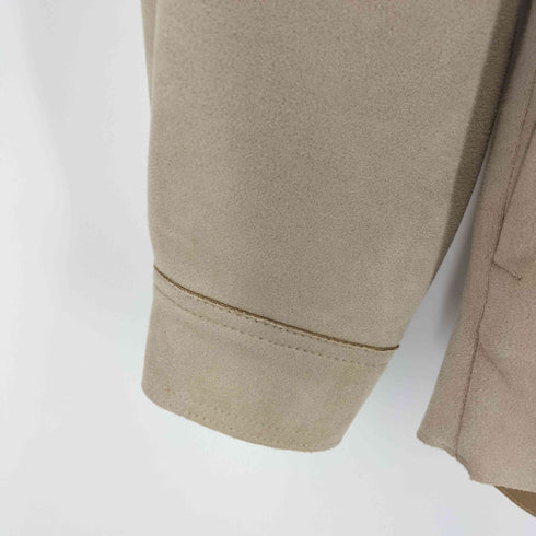 ザラ ZARA スエードライクシャツジャケット レディース import:XS