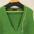 メゾンスペシャル MAISON SPECIAL Hand Stitch Deep V-neck Knitwear レディース FREE