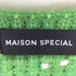 メゾンスペシャル MAISON SPECIAL Hand Stitch Deep V-neck Knitwear レディース FREE
