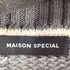 メゾンスペシャル MAISON SPECIAL Front Zip Mesh Border Knitwear レディース FREE