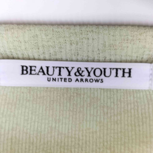 ビューティーアンドユースユナイテッドアローズ BEAUTY & YOUTH UNITED ARROWS ポリエステルテレコ コンパクト ショートスリーブトップス レディース FREE