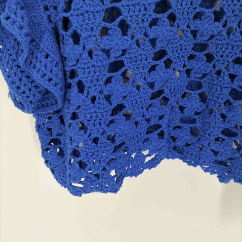 ザラ ZARA かぎ編みタンクトップ レディース import:S