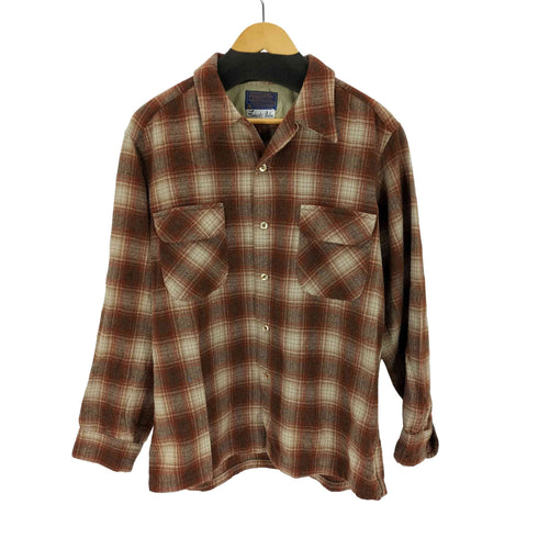 ペンドルトン PENDLETON 70s USA製 開襟 L/S ボードシャツ メンズ JPN:L