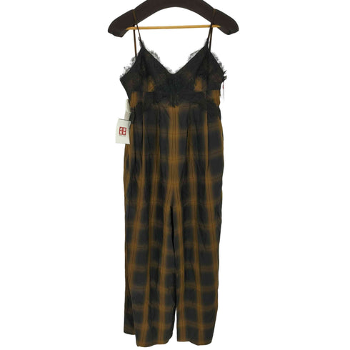 メゾンスペシャル MAISON SPECIAL 25SS Plaid Lace Camisole All-In-One レディース 38