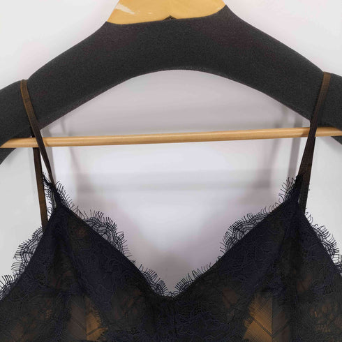 メゾンスペシャル MAISON SPECIAL 25SS Plaid Lace Camisole All-In-One レディース 38