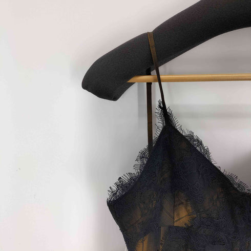メゾンスペシャル MAISON SPECIAL 25SS Plaid Lace Camisole All-In-One レディース 38