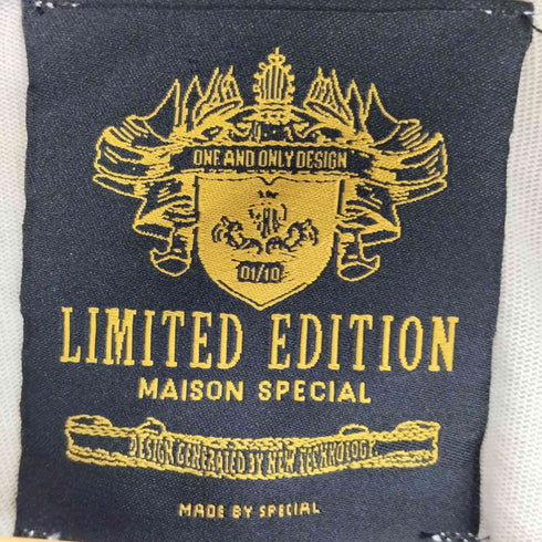 メゾンスペシャル MAISON SPECIAL 【LIMITED EDITION】【CHARACTER SERIES】Prime-Over Crew Neck T-Shirt メンズ JPN:1