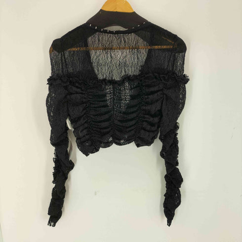 プランクプロジェクト PRANK PROJECT Lace Gathered Top レディース FREE