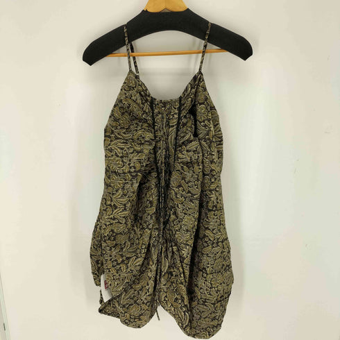 アメリ AMERI INDIA PRINT TURN OVER BLOUSE レディース FREE