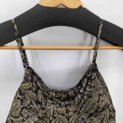 アメリ AMERI INDIA PRINT TURN OVER BLOUSE レディース FREE