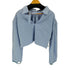 クヌースマーフ Knuth Marf 2way stripe volume shirt レディース FREE