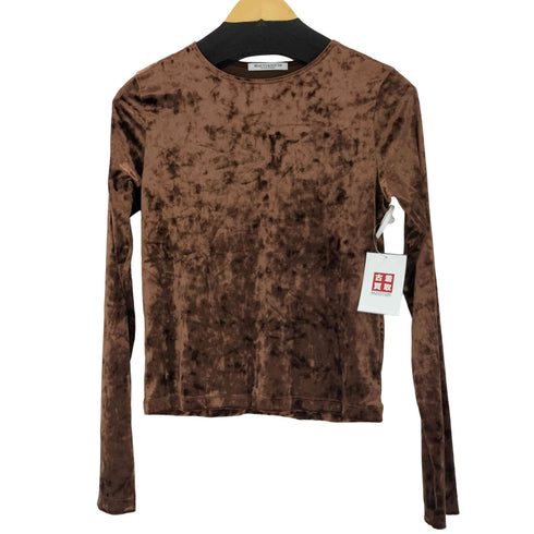 ビューティーアンドユースユナイテッドアローズ BEAUTY & YOUTH UNITED ARROWS ベロアロングスリーブTシャツ レディース