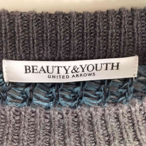 ビューティーアンドユースユナイテッドアローズ BEAUTY & YOUTH UNITED ARROWS テープヤーン ニットベスト レディース FREE