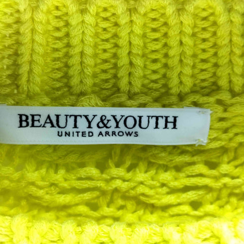 ビューティーアンドユースユナイテッドアローズ BEAUTY & YOUTH UNITED ARROWS クロッシェメッシュ ニット プルオーバー レディース FREE