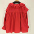 wee9s big collar frill blouse レディース FREE
