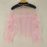 ANDRESD decorative tulle tops レディース FREE
