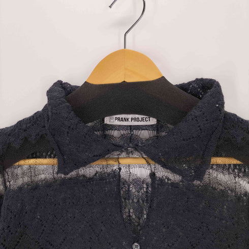 プランクプロジェクト PRANK PROJECT Mohair Lace Cropped Cardigan レディース FREE