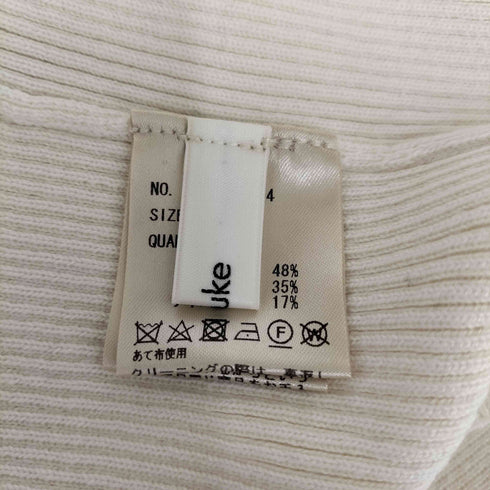 anuke Layered Knit Combi domestic レディース FREE