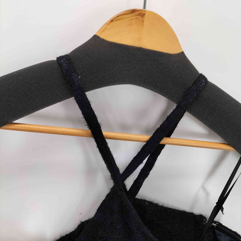 アメリ AMERI ONE SHOULDER LACE FLARE ROMPERS レディース JPN:S