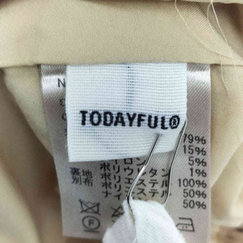 トゥデイフル TODAYFUL ウエストギャザージャガードパンツ レディース 36