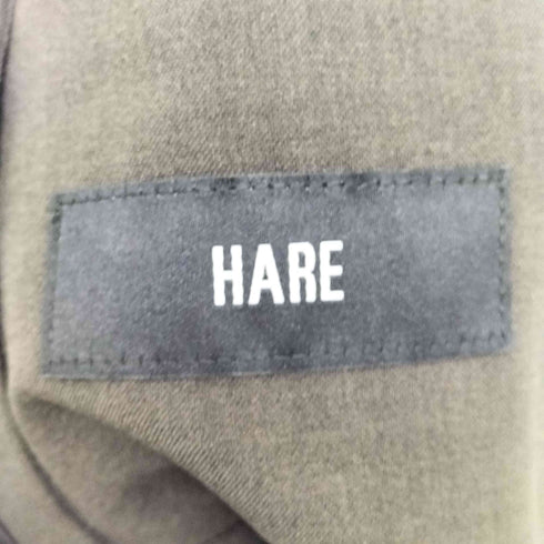 ハレ HARE ベルテッドタックワイドパンツ レディース FREE