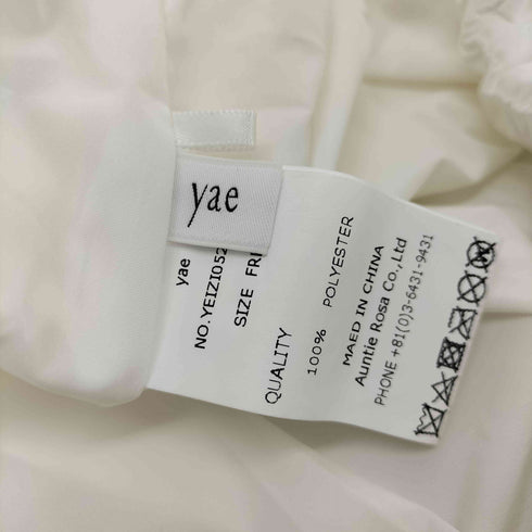 yae ペプラムベルト レディース FREE
