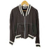 ミチコロンドン MICHIKO LONDON クロップド レーシング ボンバージャケット レディース