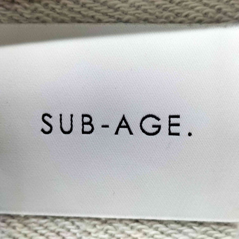サベージ SUB-AGE. Embroidery Big Sweat Parka メンズ FREE