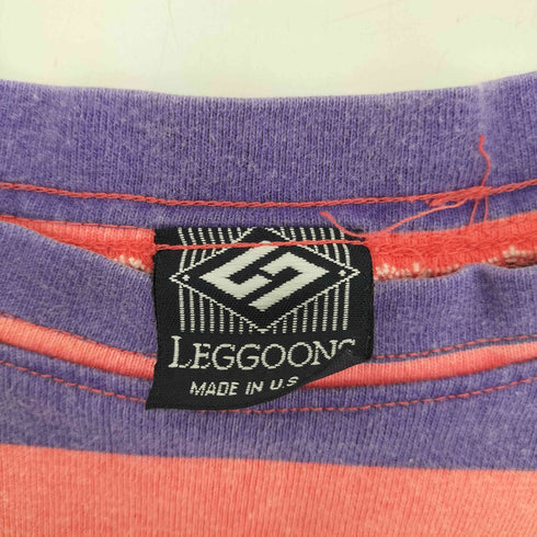 LEGGOONS USA製 ボーダー ポケット Tシャツ メンズ