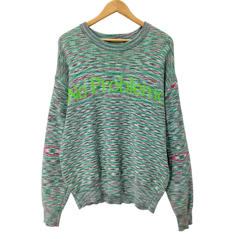 アリーズ ARIES SPACE DYE KNIT / NO Problemo メンズ import:S
