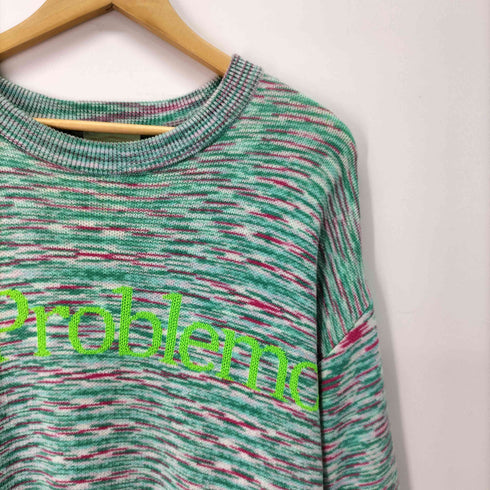 アリーズ ARIES SPACE DYE KNIT / NO Problemo メンズ import:S