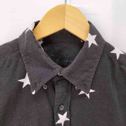 ソフネット SOPHNET. スター 星 総柄 ネルシャツ メンズ JPN:M