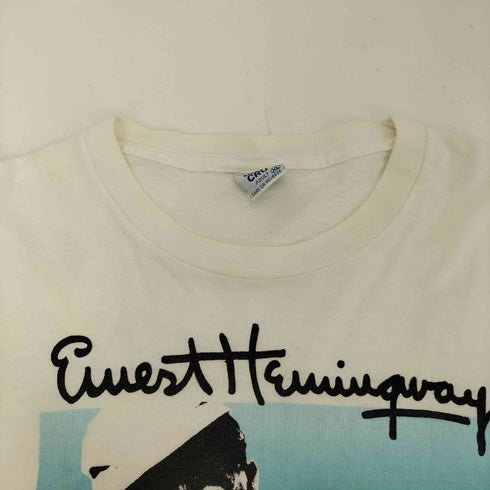 カルクルー Cal Cru 90S USA製 Key West festival プリント Tシャツ 袖シングル コピーライト 1991 メンズ import:XL