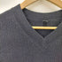 ユニクロ UNIQLO 3DスフレヤーンVネックセーター メンズ JPN:L