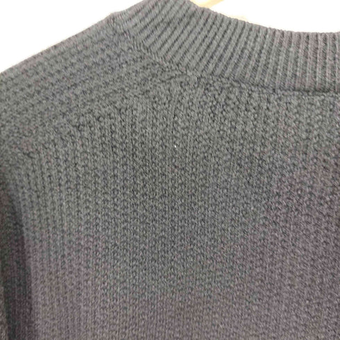 ユニクロ UNIQLO 3DスフレヤーンVネックセーター メンズ JPN:L